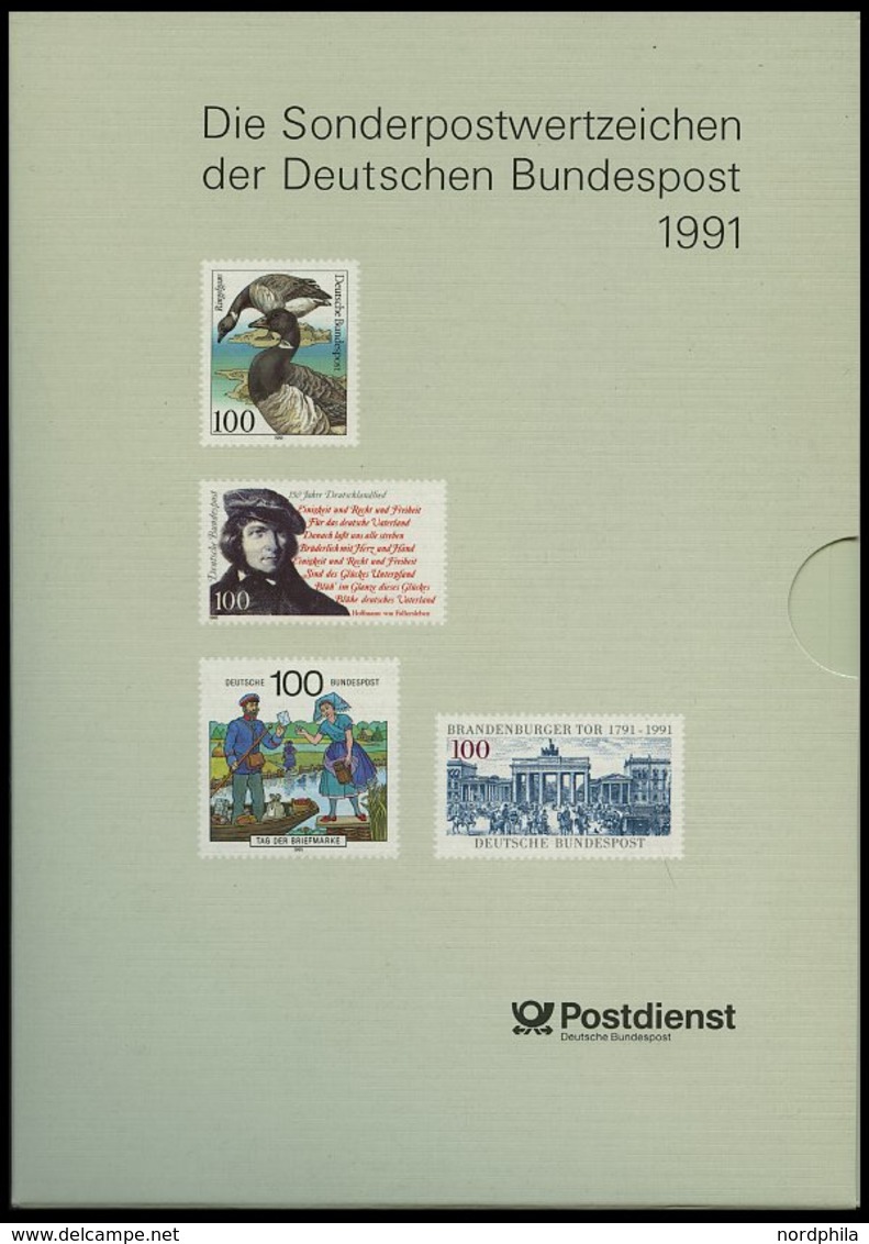 JAHRESZUSAMMENSTELLUNGEN J 19 **, 1991, Jahreszusammenstellung, Pracht, Mi. 140.- - Collections