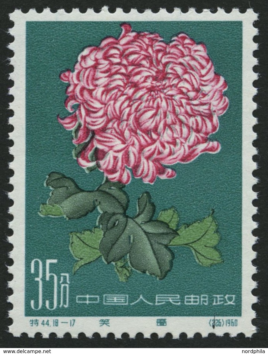 CHINA - VOLKSREPUBLIK 574 **, 1960, 35 F. Chrysanthemen, Pracht, Mi. 100.- - Other & Unclassified