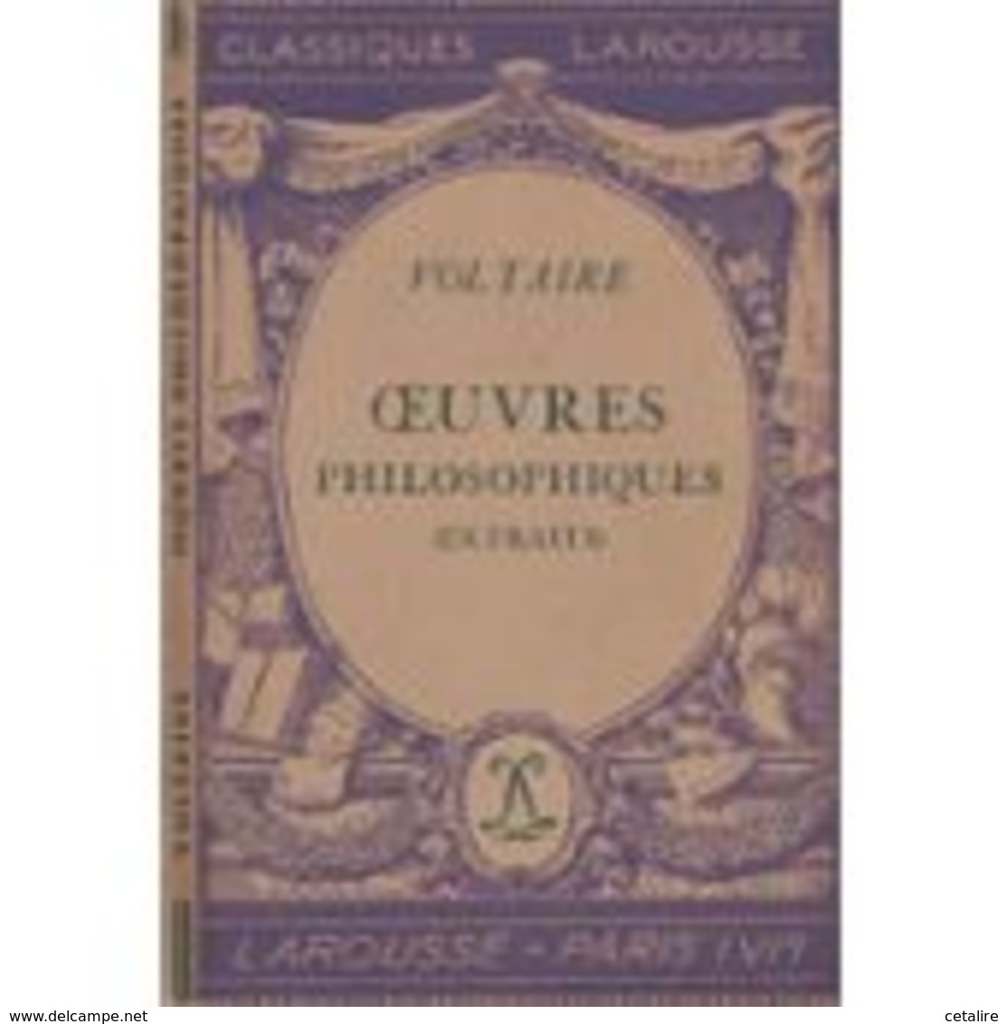 Oeuvres Philosophiques (extraits) Voltaire+++BE+++ PORT GRATUIT - Learning Cards