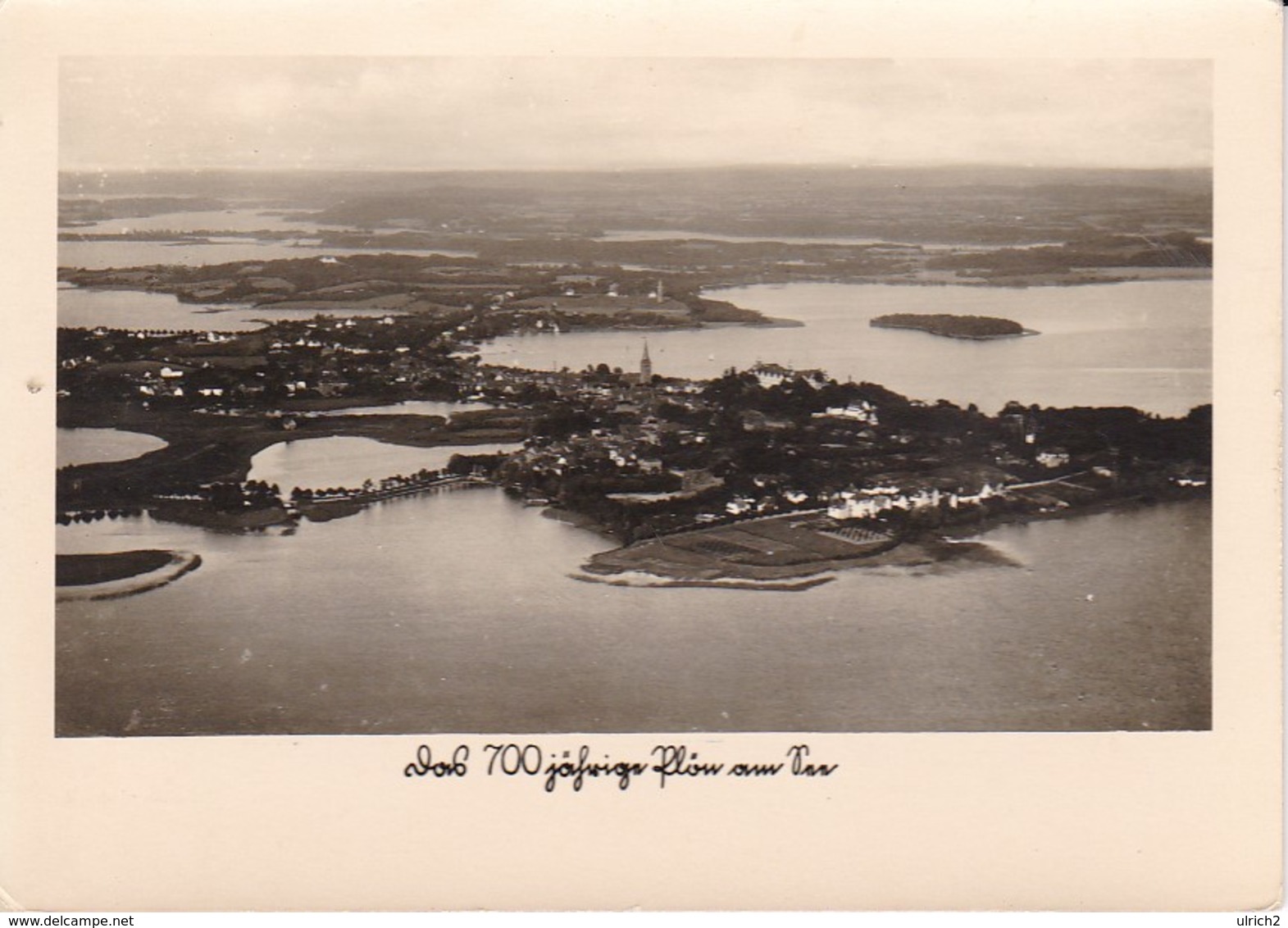 AK Plön - Das 700jährige Plön Am See - Luftbild - 1936 (38513) - Plön