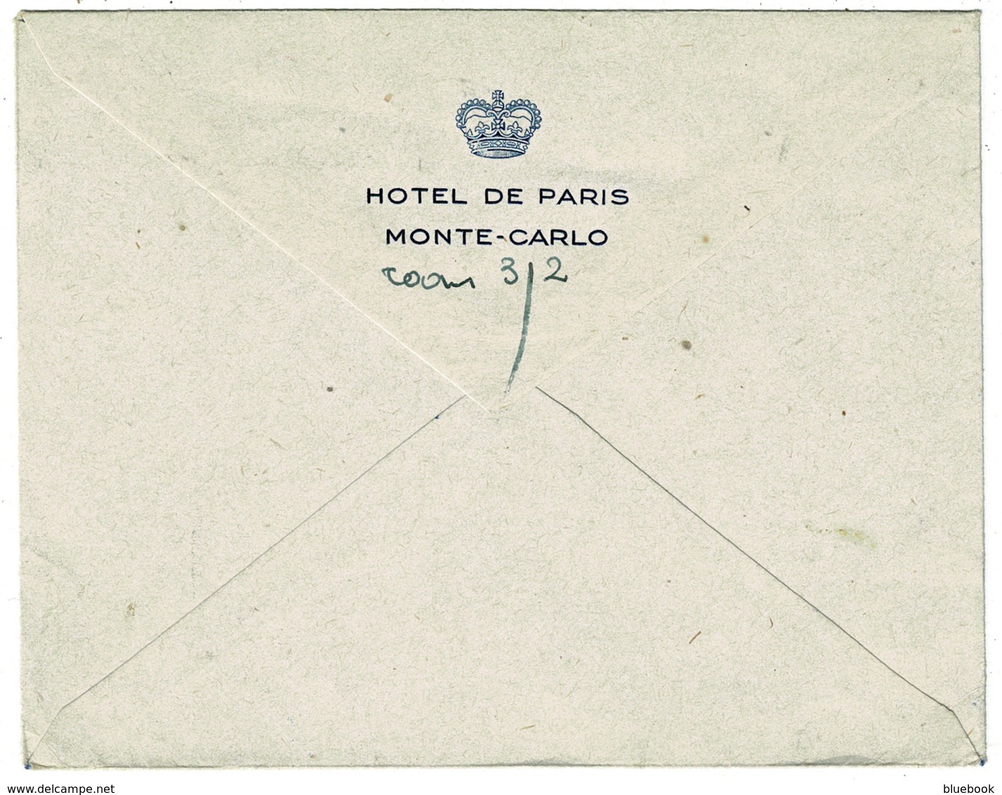 Ref 1254 - 1947 Single 10f Franking - Roosevelt Air Stamp - Monaco Monte-Carlo To Holland - Lettres & Documents