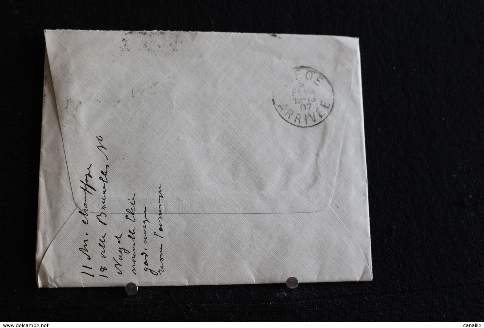 Tu-40/ Marcophilie (Lettres) - Enveloppe, Lettre  Envoie De Bremen ( Hoffman & Leisewitz ) En 1907 Ver Liège - Belgique - Bureaux De Passage