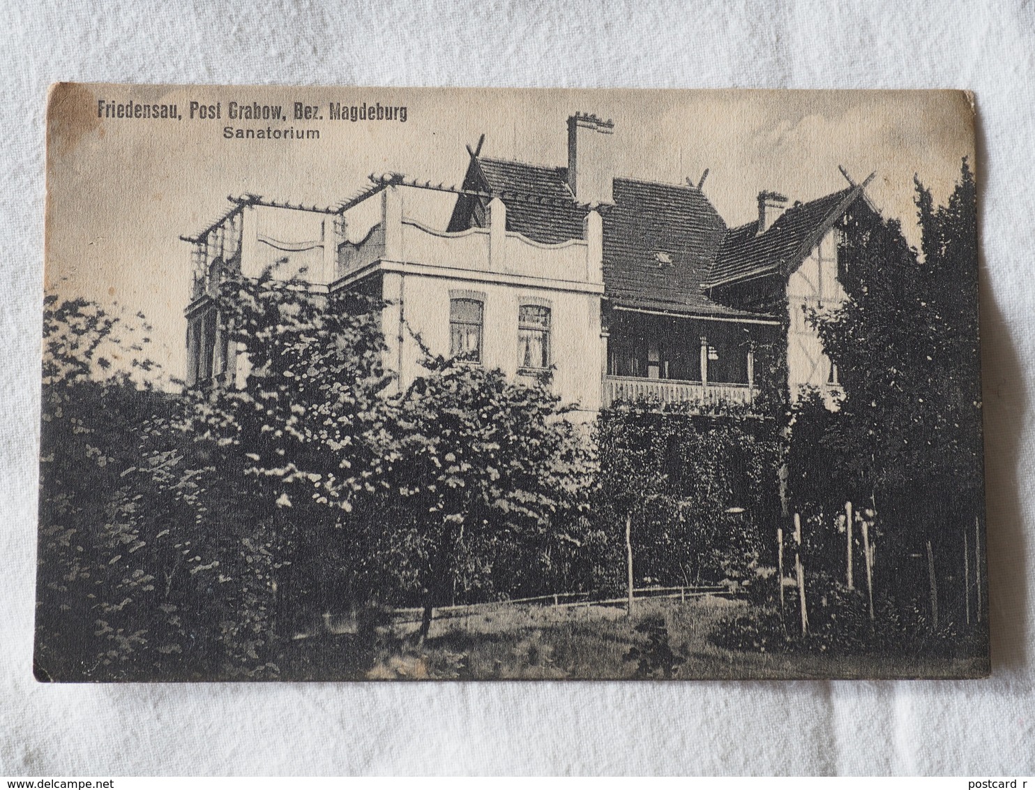 Germany Friedensau Post Grabow Magdeburg Sanatorium  A 185 - Maagdenburg