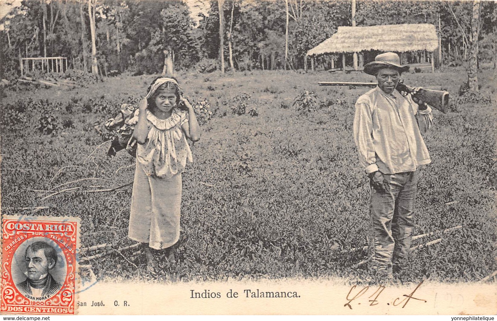Costa Rica / 14 - Indios De Talamanca - Belle Oblitération - Costa Rica