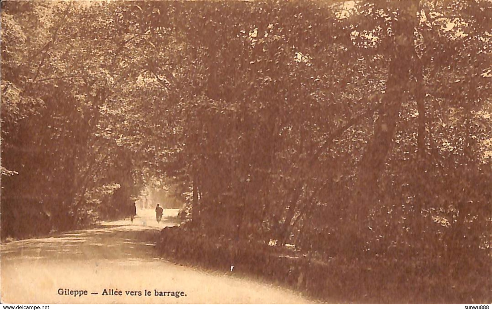 Gileppe - Allée Vers Le Barrage (animée, Peu Vue, Desaix) - Gileppe (Barrage)