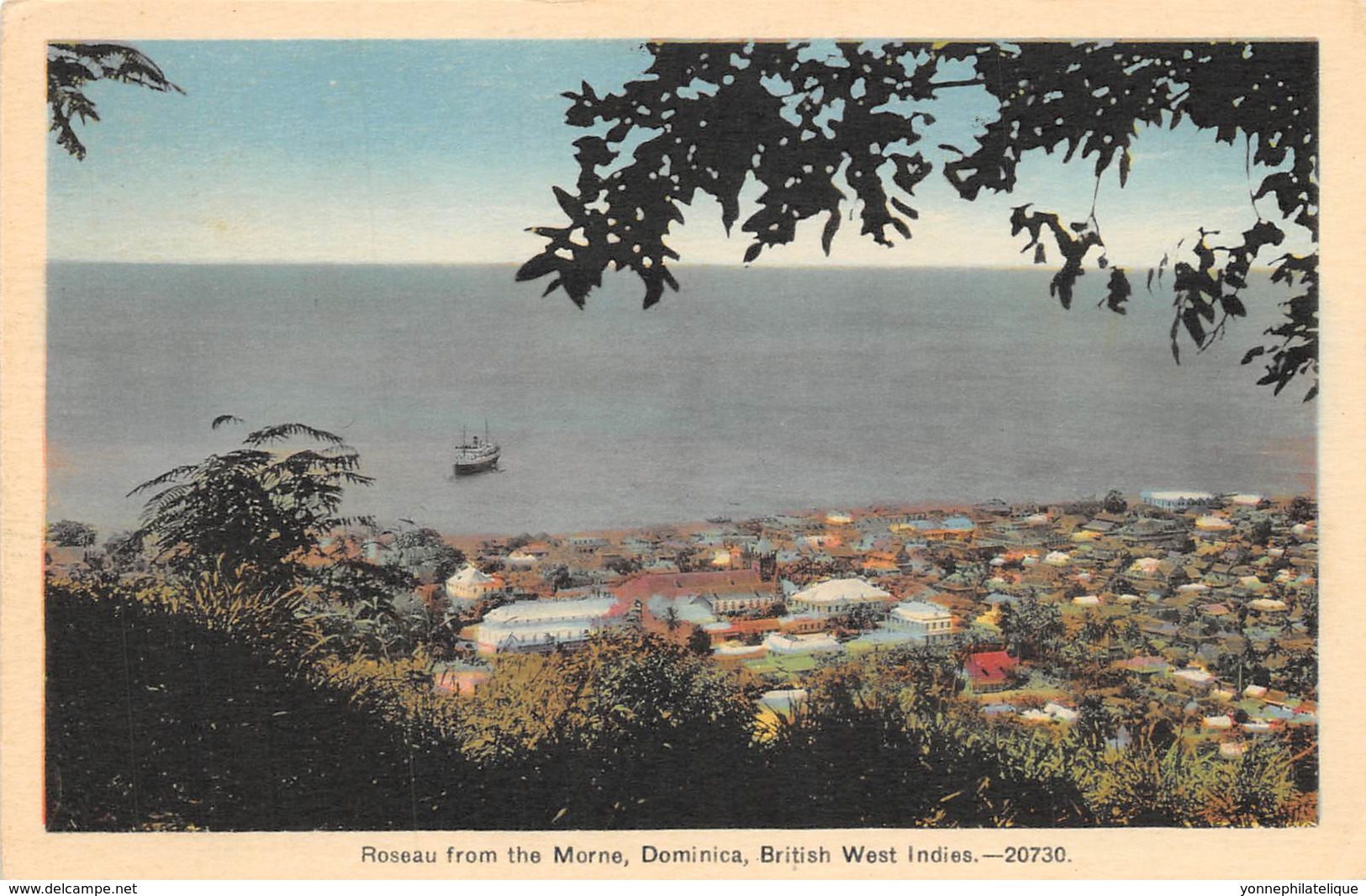 Dominique / 05 - Roseau From The Morne - Dominica