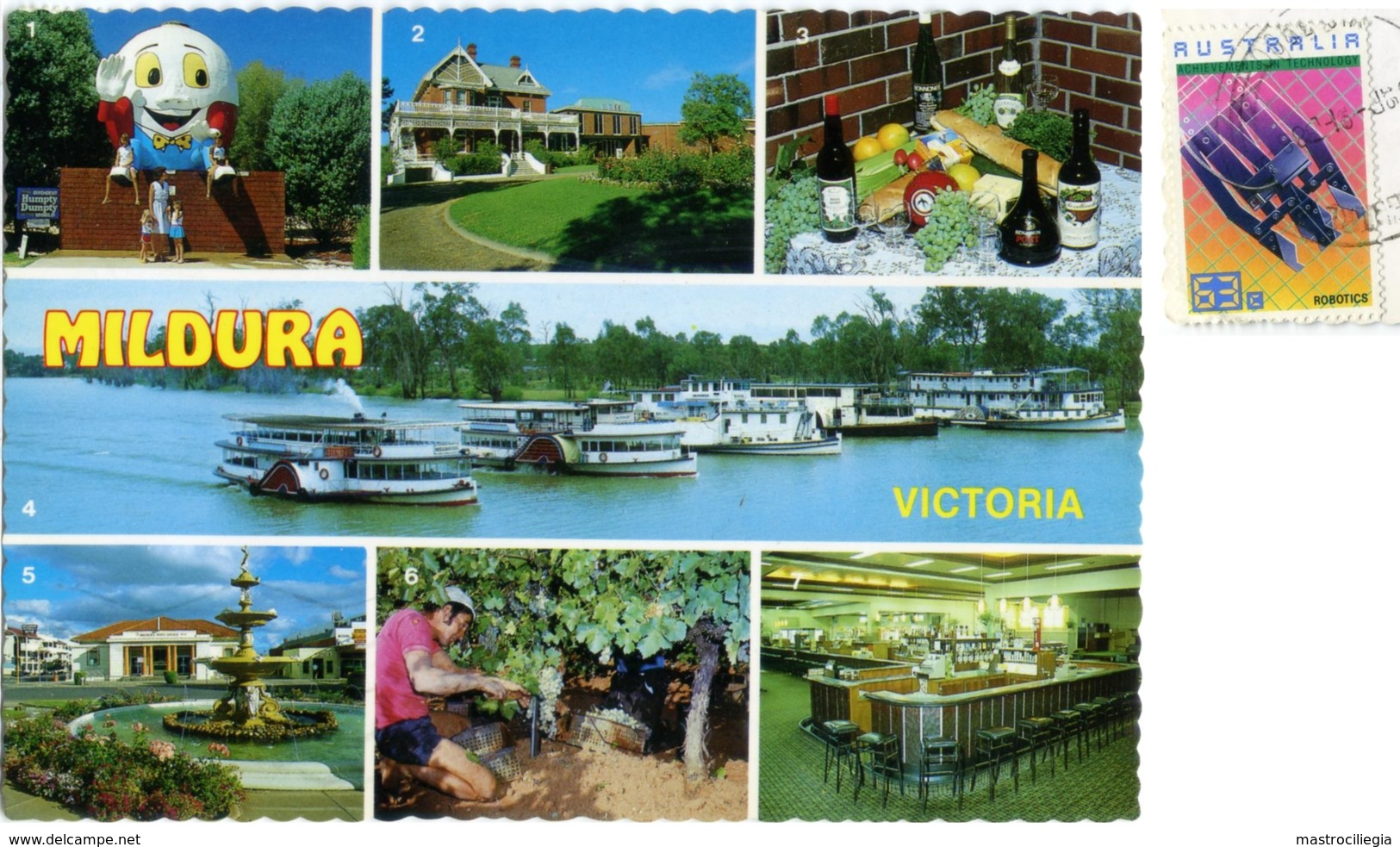 AUSTRALIA  MILDURA  Multiview  Nice Stamp - Mildura