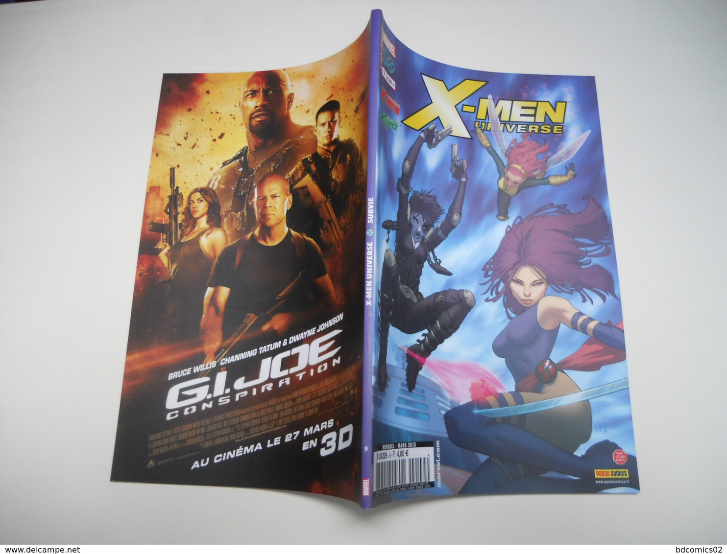 X Men Universe V3 Marvel Panini Survie N° 9  MARVEL PANINI COMICS TBE - XMen