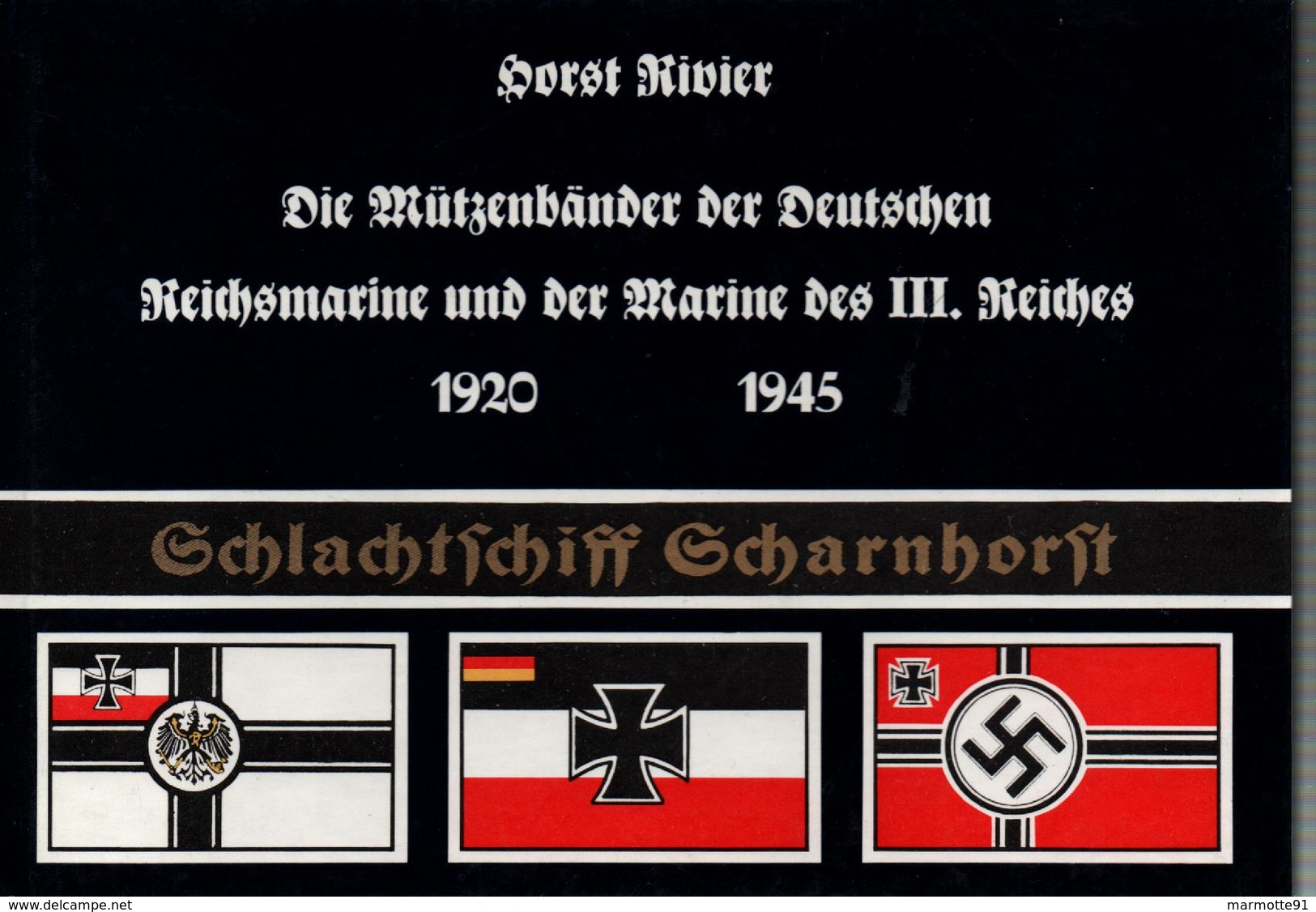 MUTZENBANDER DEUTSCHEN MARINE 1920 1945 BANDE BACHIS MARINE GUERRE ALLEMANDE GERMAN NAVY - Allemand