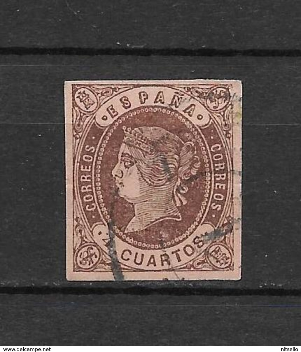 LOTE 1810 /// (C005) ESPAÑA  AÑO 1862   - EDIFIL Nº: 58    ¡¡¡ OFERTA !!! - Gebraucht