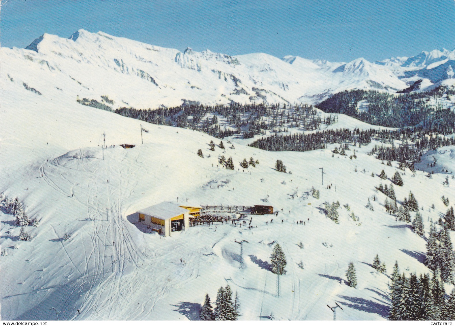 Suisse,VAUD,VILLARS CHESIERES,ROC D'ORSAY,PISTE DE SKI - Sonstige & Ohne Zuordnung