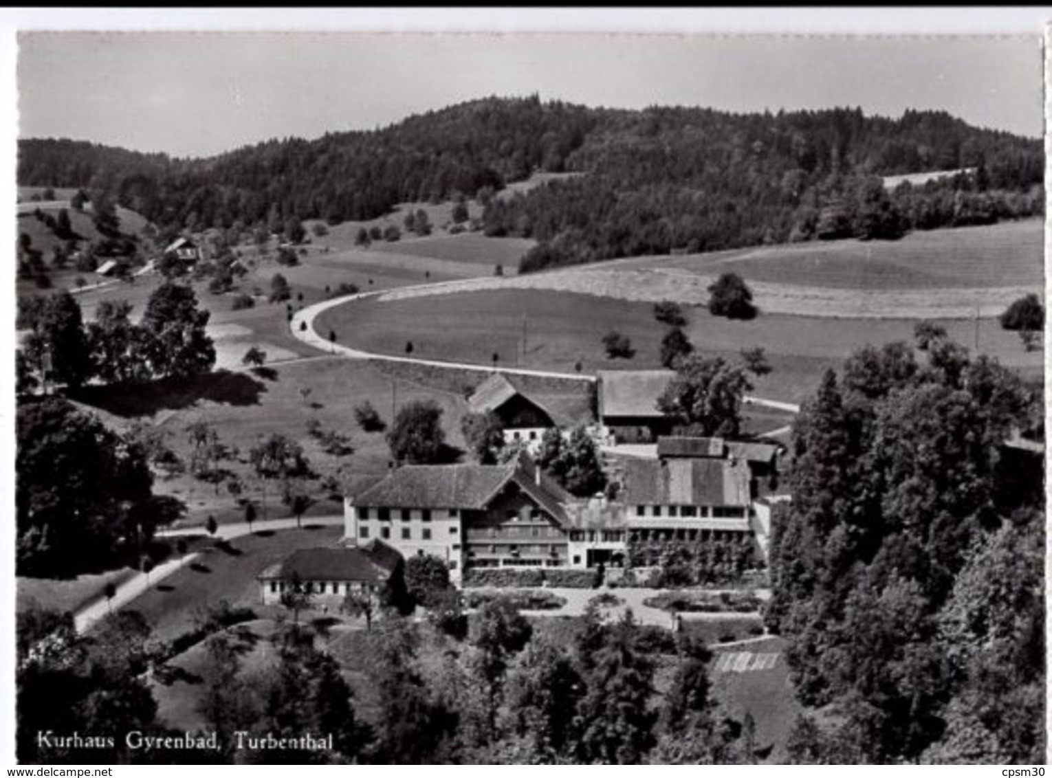 CP Suisse - TURBENTHAL - Kurhaus Gyrenbad - N° 11639 Fw - Noir Et Blanc, Non Voyagé - Turbenthal