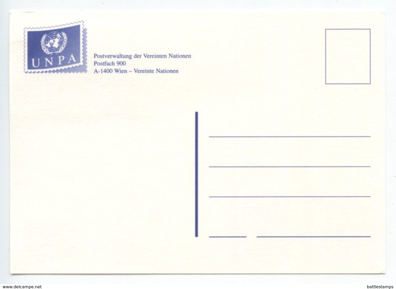 United Nations - Vienna 2005 Postcard Brno Exhibition, Scott 358 - Lettres & Documents