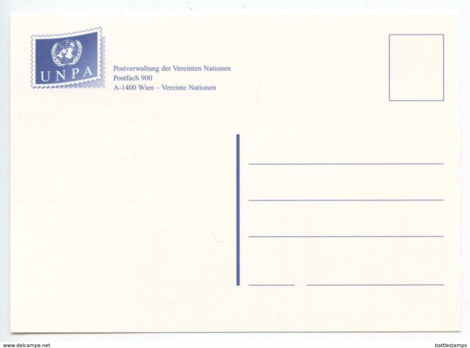 United Nations - Vienna 2008 Postcard WIPA Wien, Scott 327-328, 341 - Storia Postale