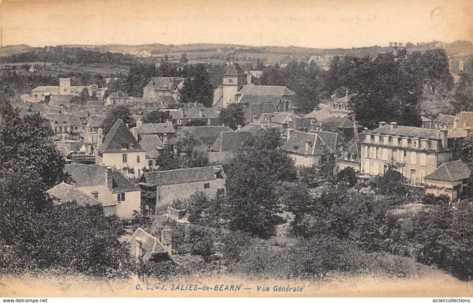 Salies De Béarn      64        Vue Générale      (voir Scan) - Salies De Bearn