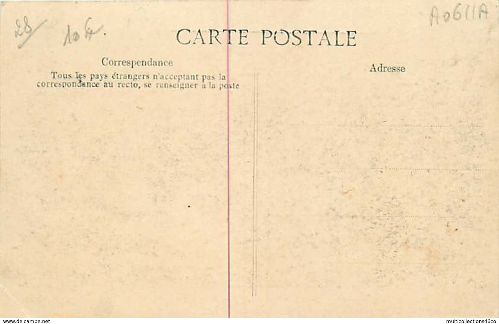 060119A - 28 COURVILLE Catastrophe 1911 Train Rapide Train Marchandises - Chemin De Fer Déraillement - Courville