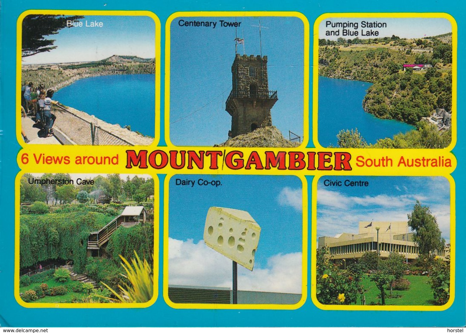 Australien - Mount Gambier - 6 Views - Nice Stamp - Geelong