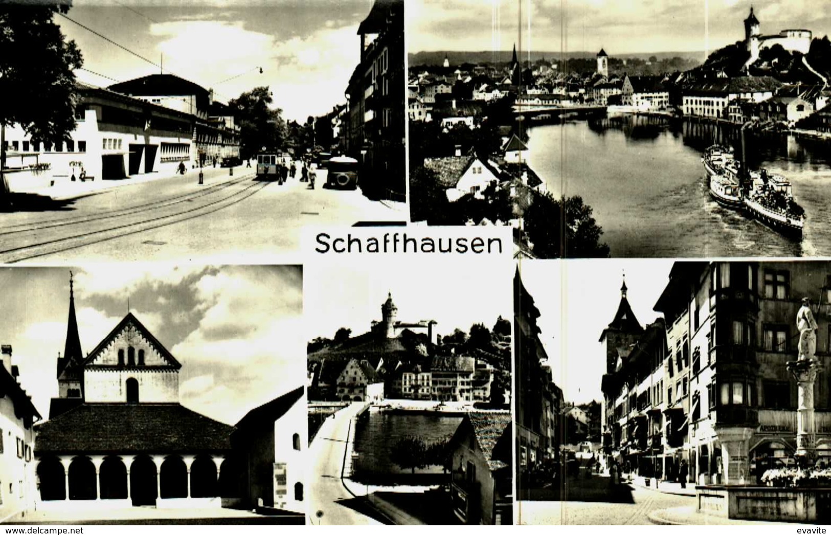 Carte Postale   Suisse  -   SCHAFFHAUSEN   Multivues - Hausen Am Albis 