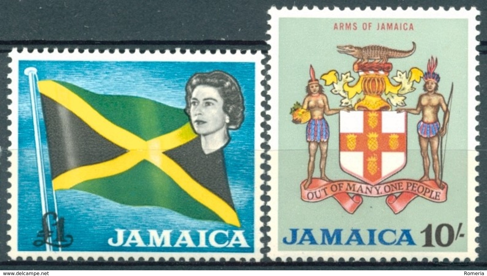 Jamaïque - 1964 - Yt 237/239 - Série Courante - * Charnière - Jamaïque (...-1961)