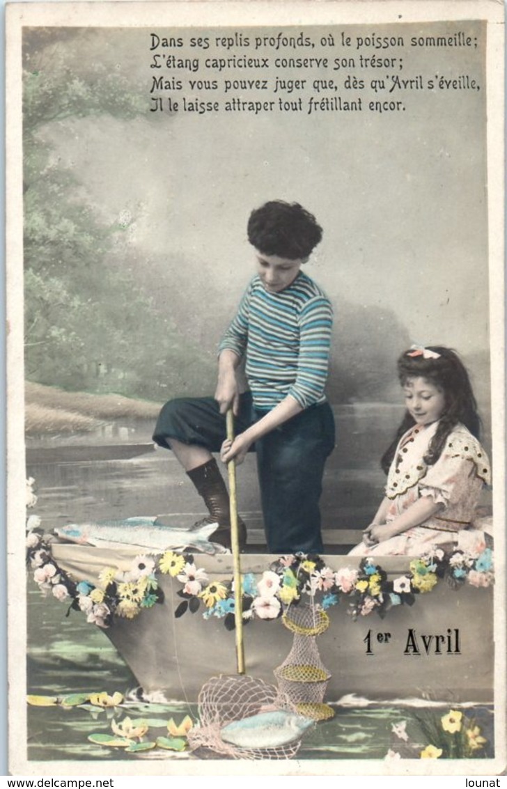 Pêche - Enfants - Fantaisie - Fête - 1er Avril - Fishing