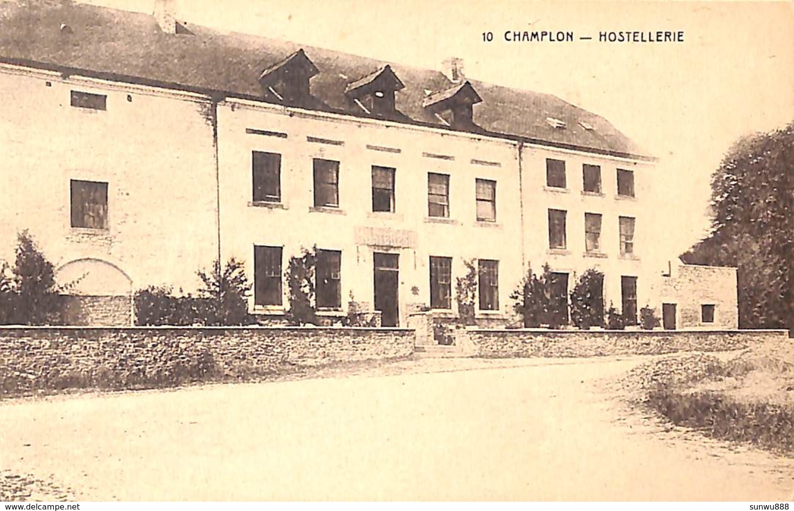 Champlon - Hostellerie (façade, Edit. Desaix) - Tenneville