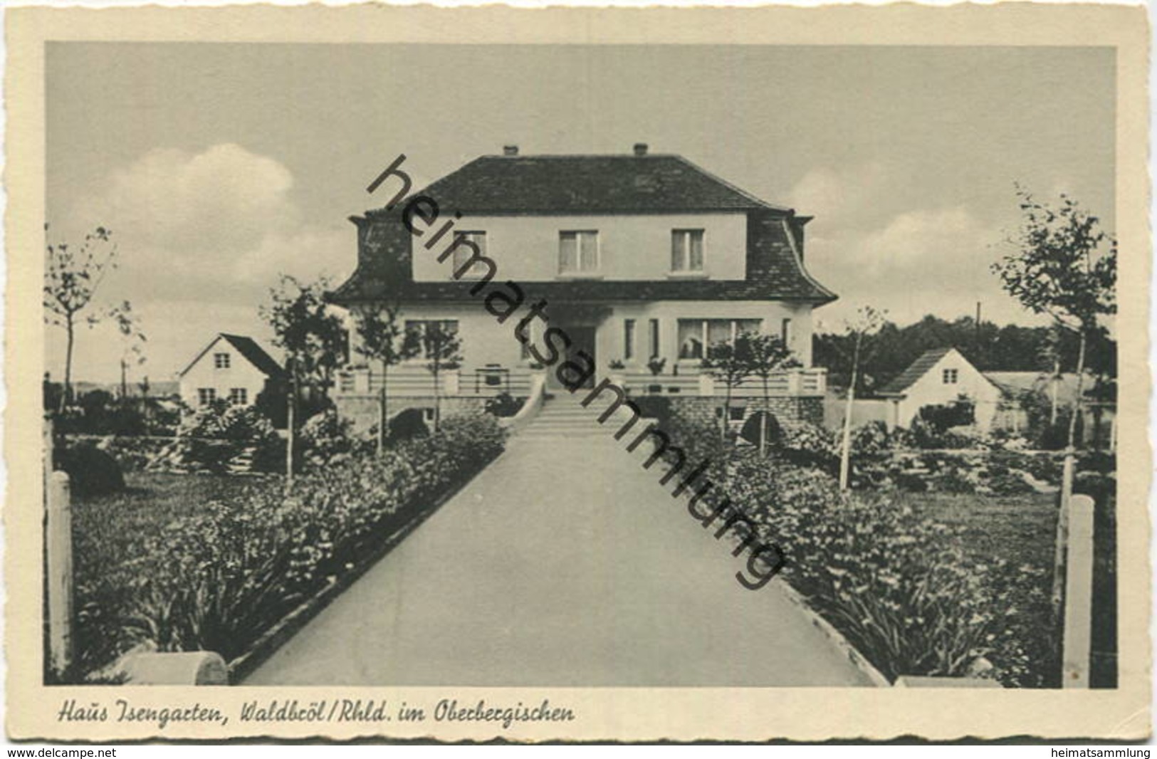 Waldbröl - Haus Isengarten - Verlag M. Flamm Waldbröl - Waldbröl