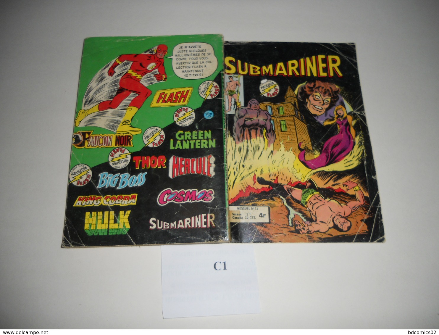 Submariner N° 13    COMICS POCKET BE C1 - Submariner