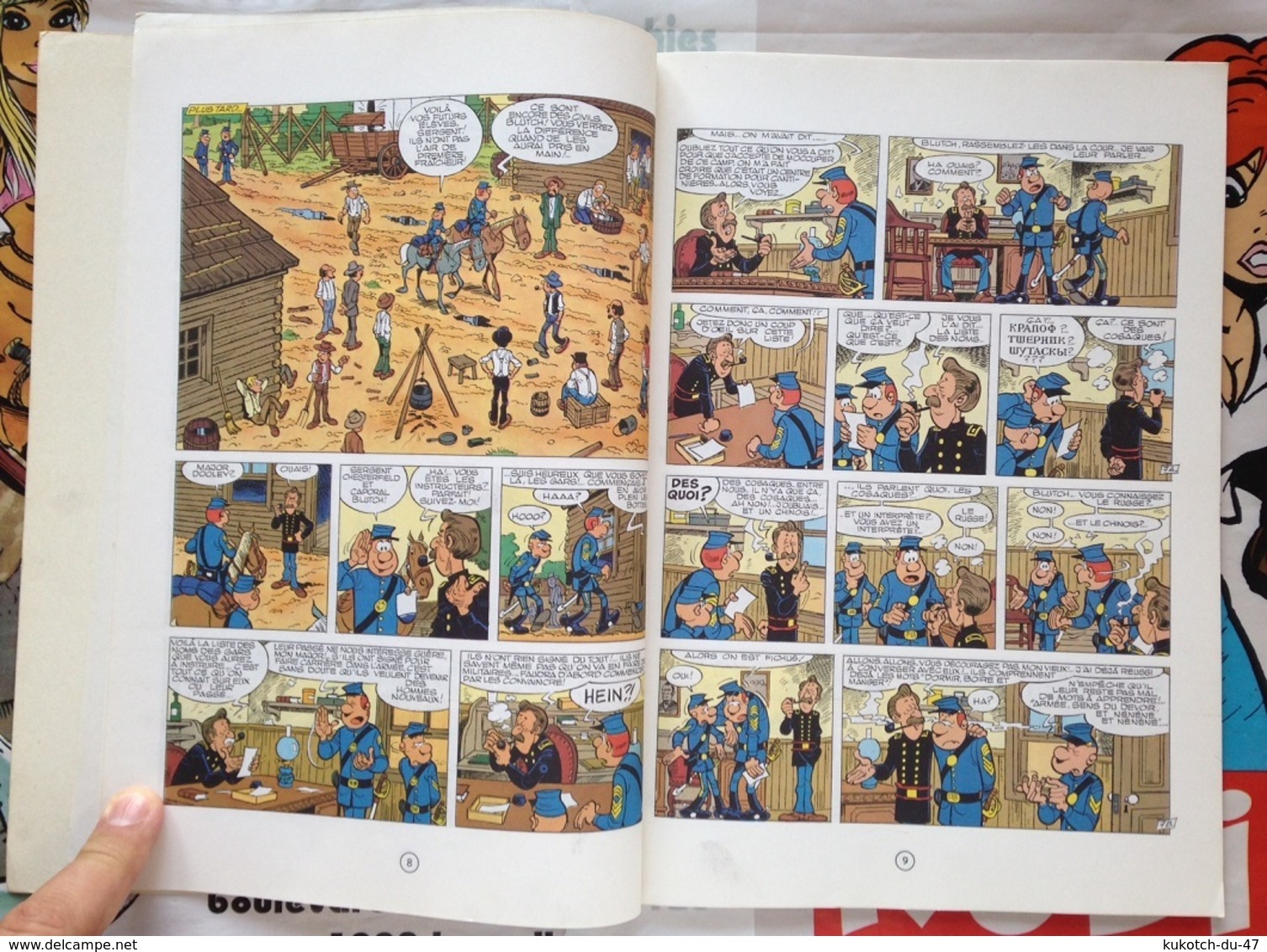 BD Tuniques Bleues - Les Bleus Tournent Cosaques - Tome 12 (1982) - Tuniques Bleues, Les