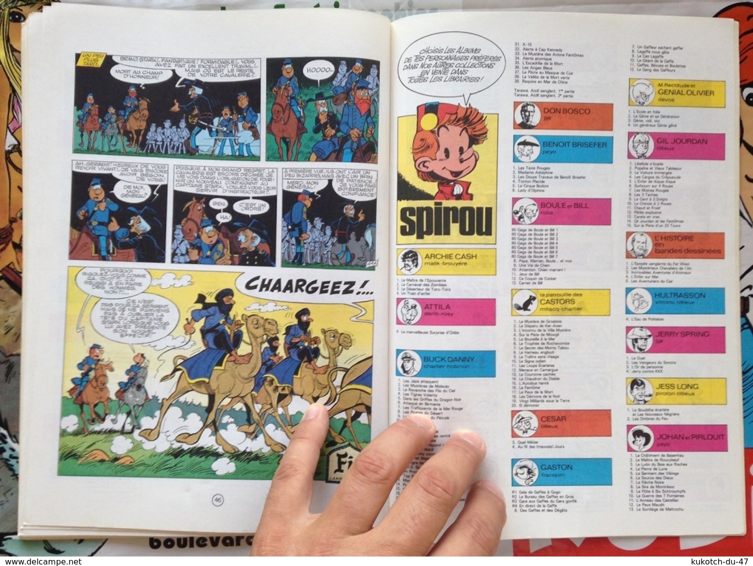 BD Tuniques bleues - Les bleus tournent cosaques - Tome 12 (1982)