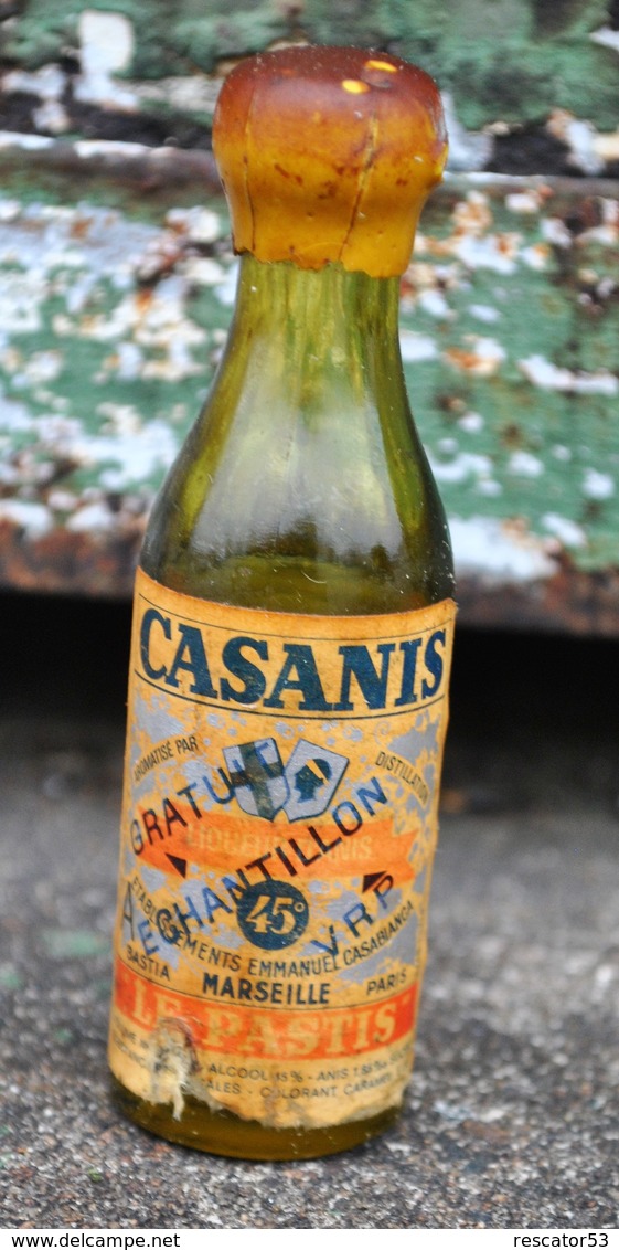 Rare Ancienne Mignonnettes Pastis Casanis - Miniflesjes