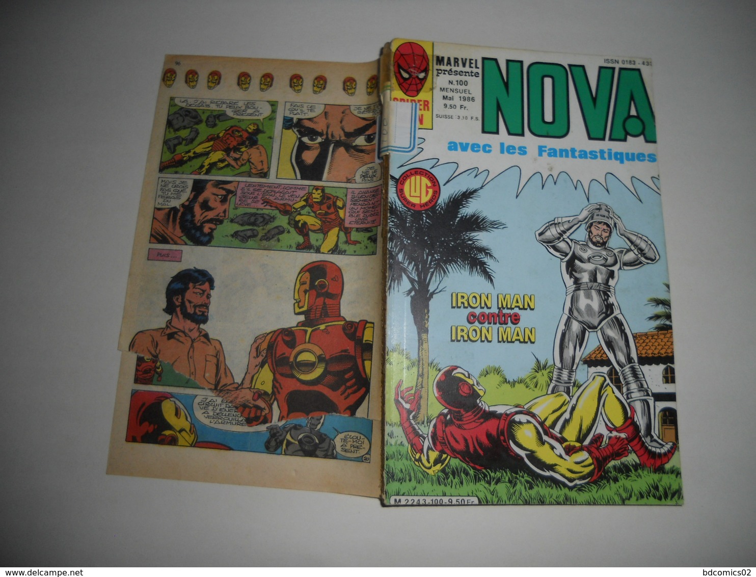 NOVA EDITION LUG N° 100 AVEC LES 4 FANTASTIQUES C2 - Nova