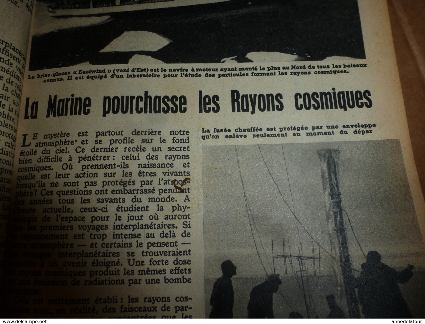 1953 MÉCANIQUE POPULAIRE: Chasse aux rayons cosmiques;Les motos américaines;Fabriquer une voile;Recherche de perles;etc