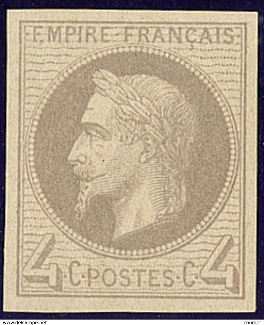 ** Non Dentelés. No 27f, Très Frais. - TB - 1863-1870 Napoléon III Con Laureles