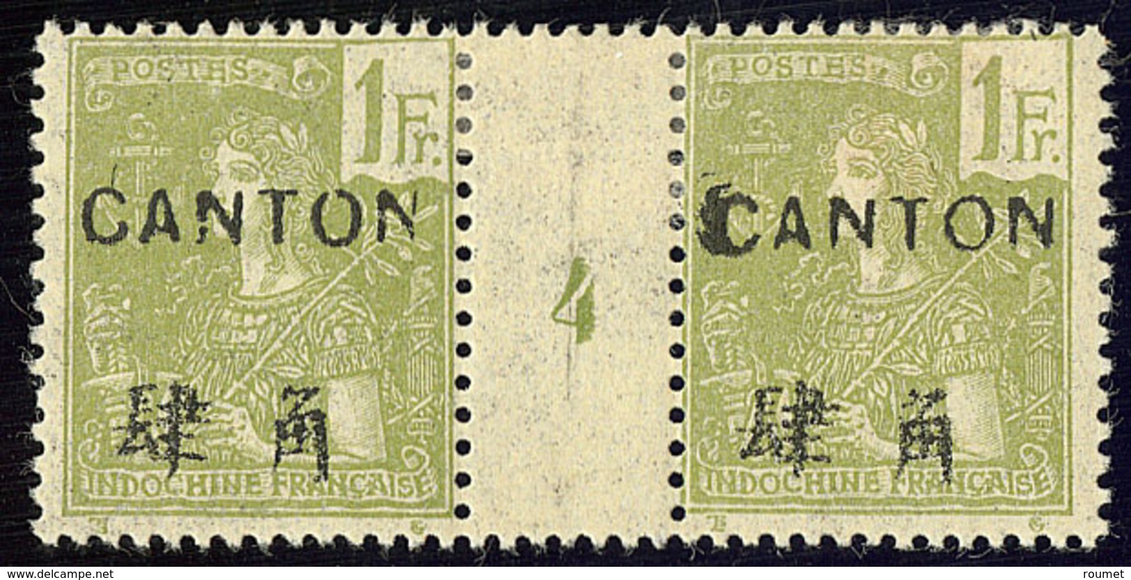 * Canton. No 46, Paire Mill. 4. - TB - Otros & Sin Clasificación