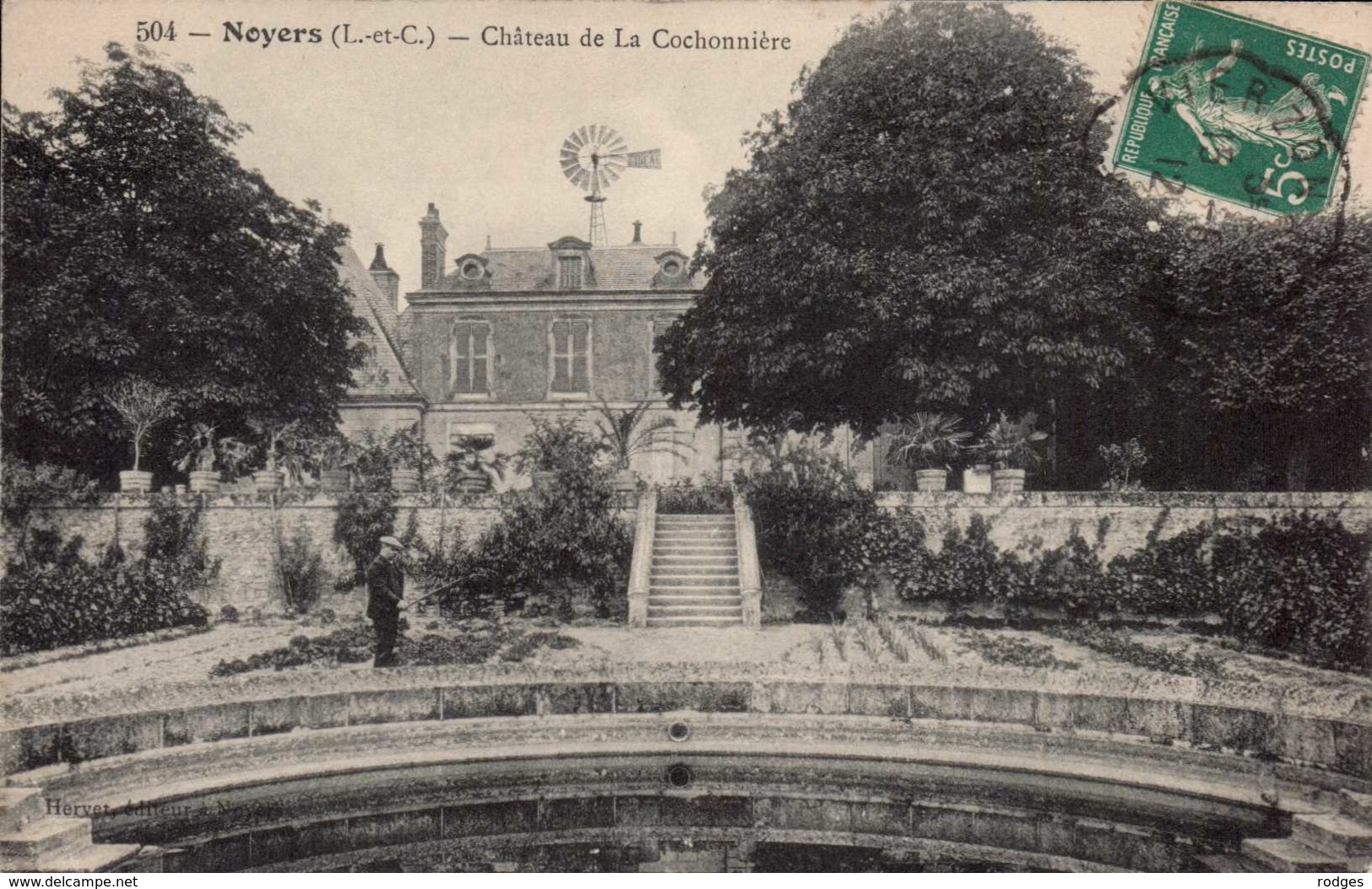 Dep 41 , Cpa NOYERS , 504 , Chateau De La Cochonnière (3525) - Noyers Sur Cher