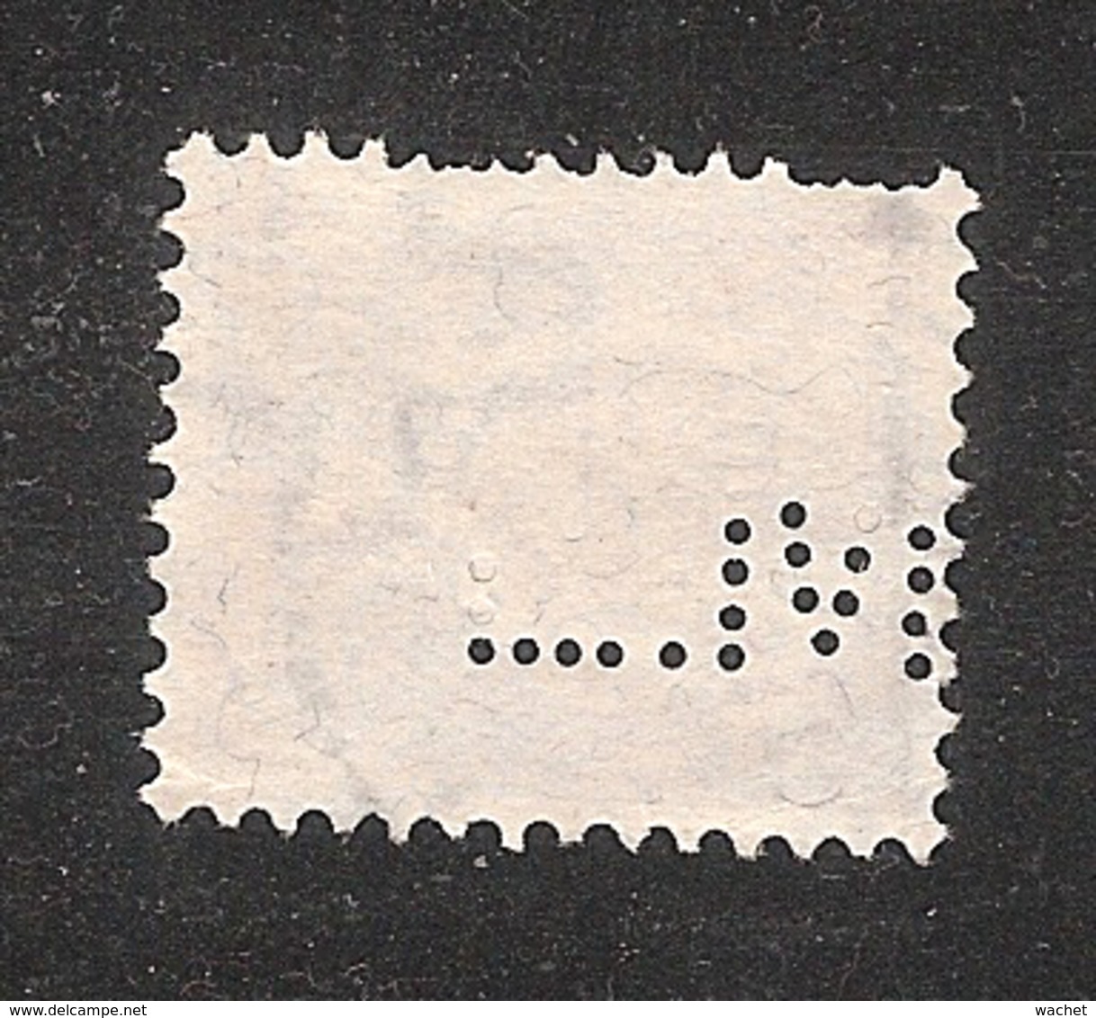 Perfin/perforé/lochung Switzerland No YT165 1918 Hélvetie Assise Avec épée  E.M.  E. Muller & Cie - Perforadas