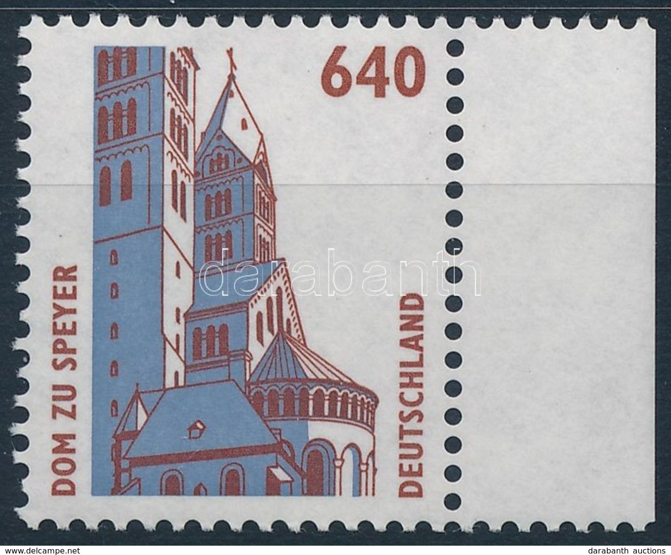 ** 1995 Látnivalók, épület ívszéli Bélyeg,
Building Margin Stamp
Mi 1811 - Sonstige & Ohne Zuordnung