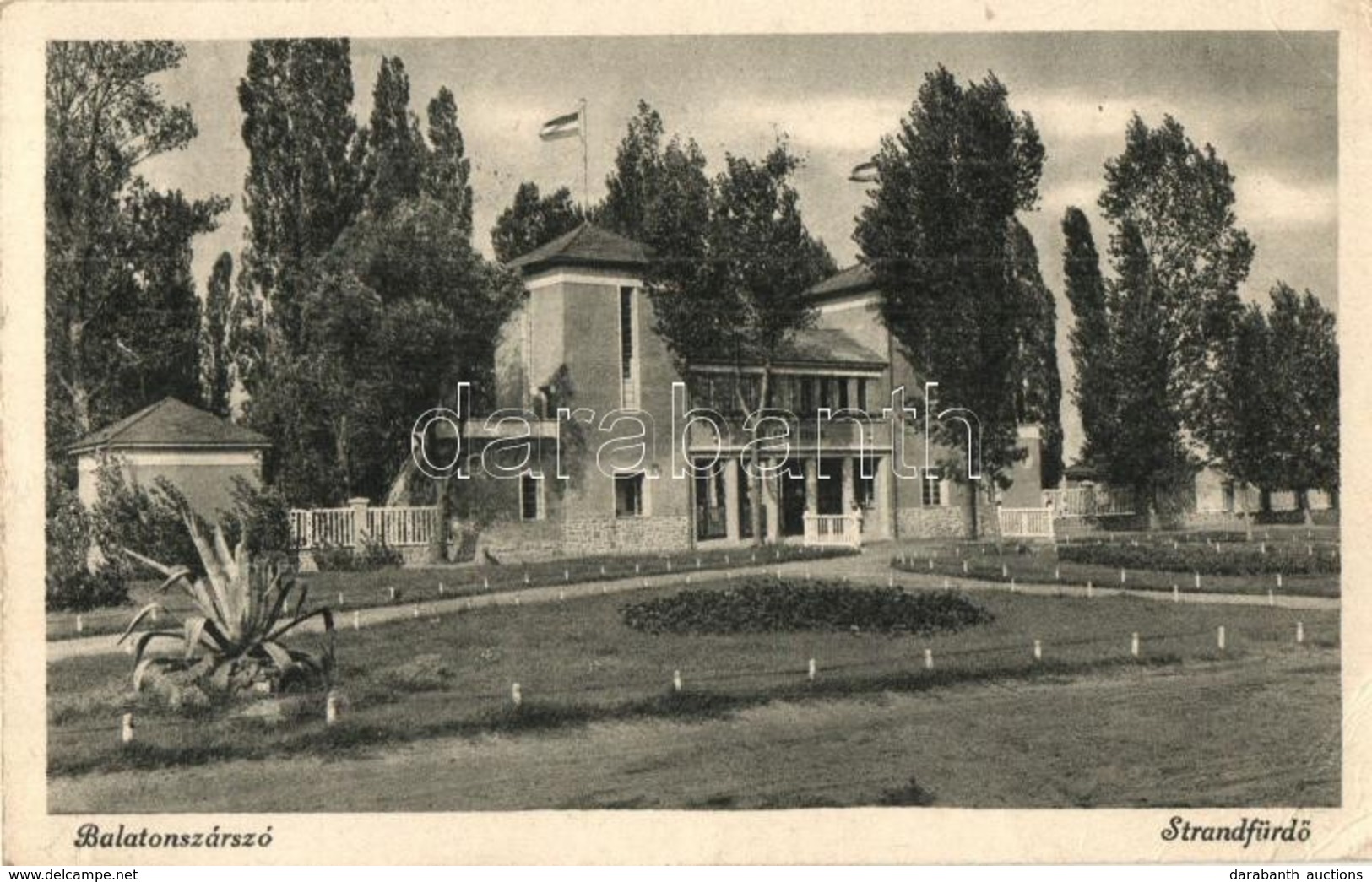 T2/T3 Balatonszárszó, Strandfürdő, üdülő, Magyar Zászló (EK) - Ohne Zuordnung