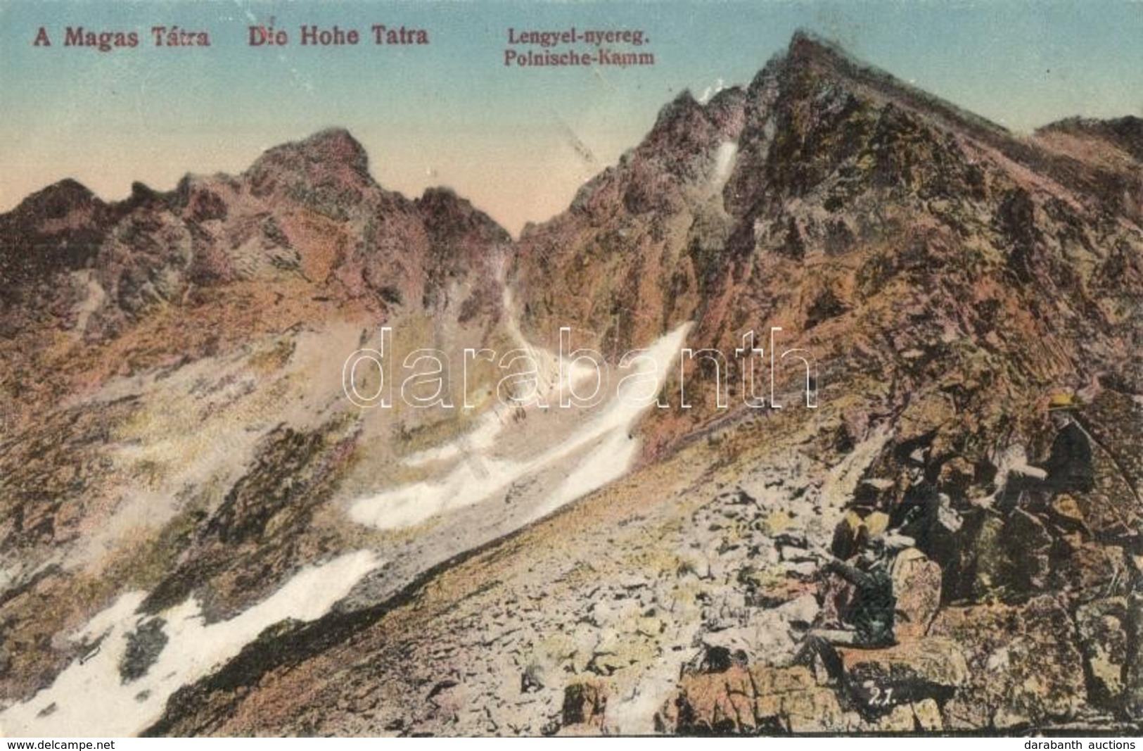 * T2 Tátra, Tatry; Lengyel-nyereg / Polnische Kamm / Polsky Hreben - Ohne Zuordnung