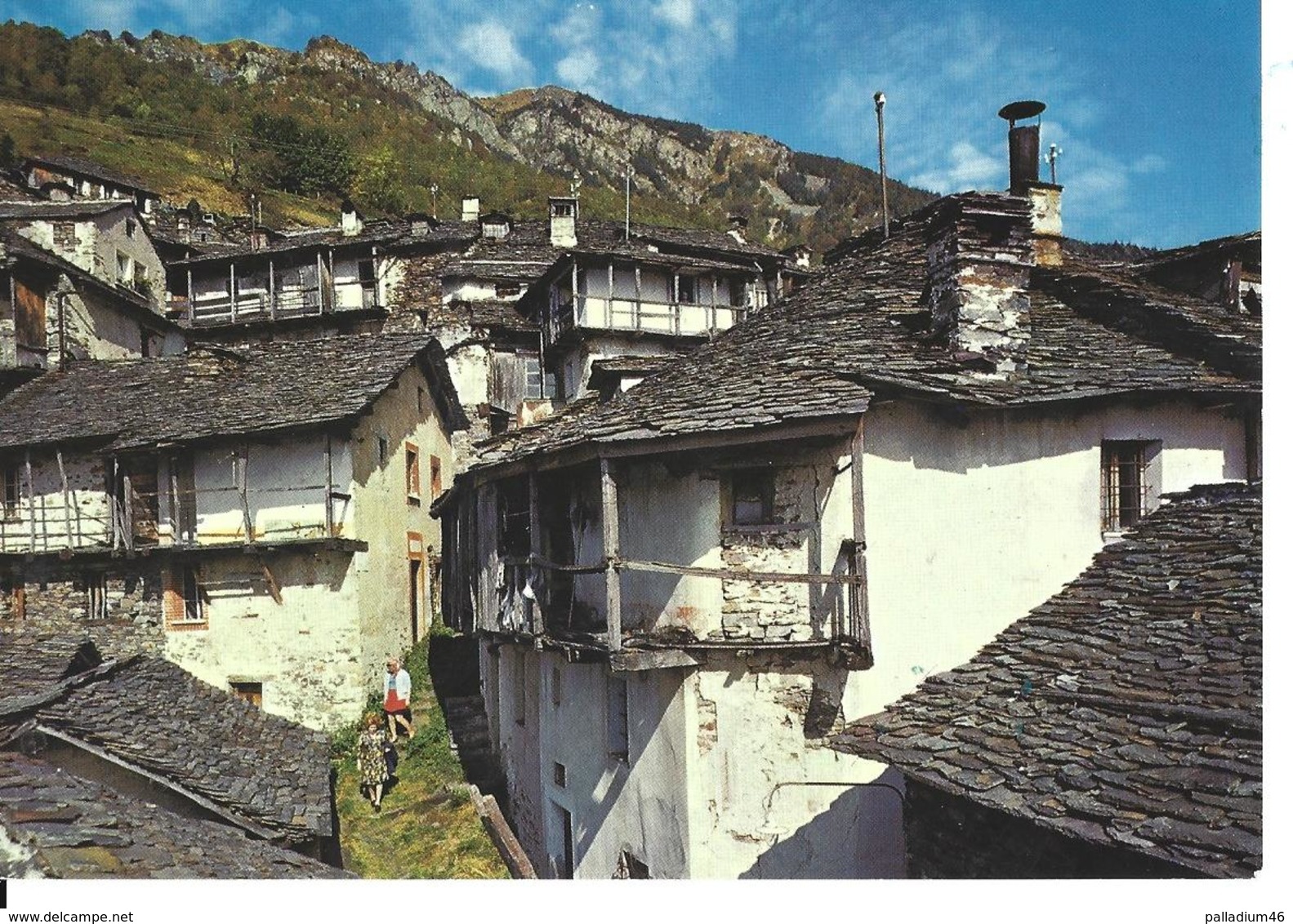 TICINO TESSIN INDEMINI  - IL GAMBAROGNO PITTORESCO - Voyagé - Gambarogno