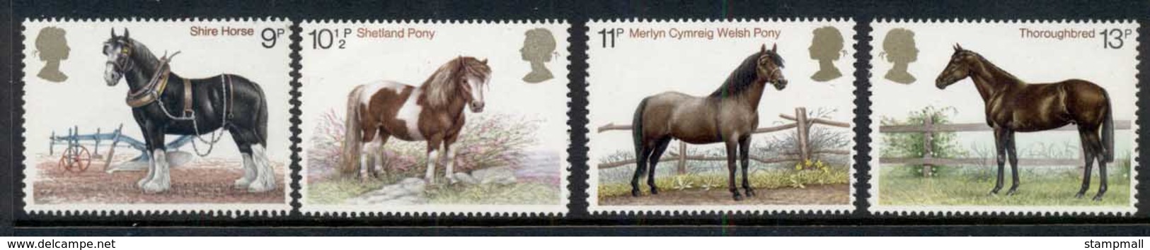 GB 1978 Horses MUH - Unclassified