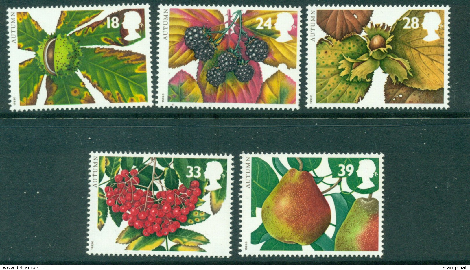GB 1993 Autimn Fruits MUH Lot29386 - Unclassified