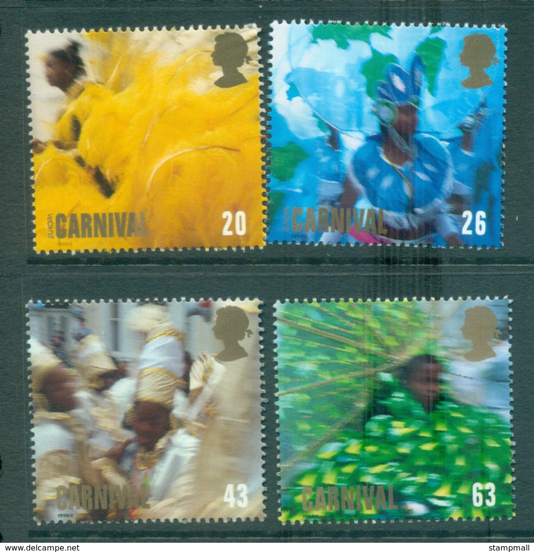 GB 1998 Notting Hill Carnival MLH Lot53564 - Ohne Zuordnung