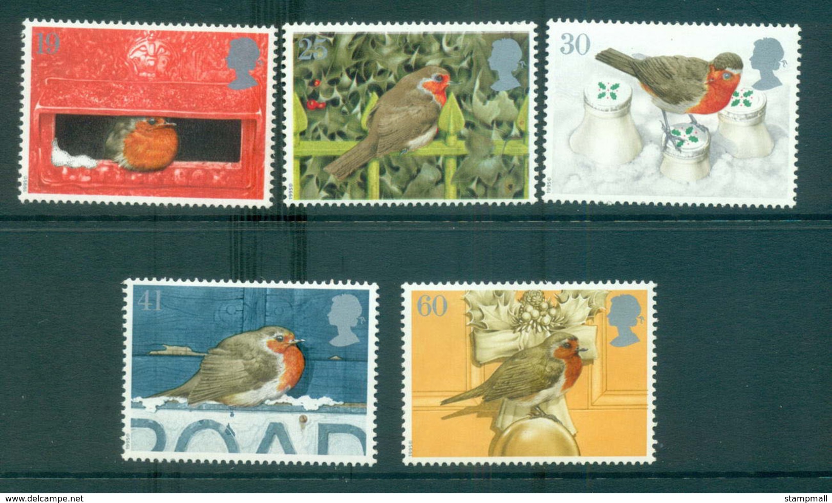 GB 1995 Xmas MLh Lot53535 - Ohne Zuordnung