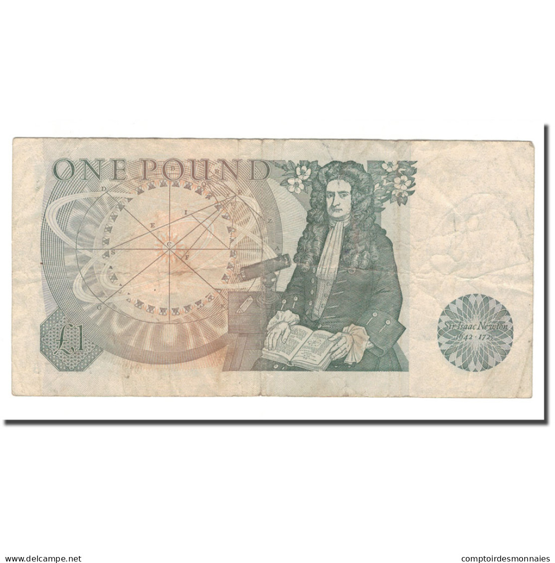 Billet, Grande-Bretagne, 1 Pound, Undated (1978-84), KM:377a, TB - 1 Pond