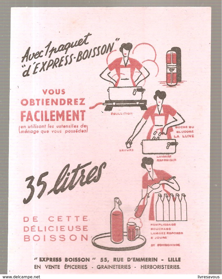 Grégoire EXPRESS-BOISSON Avec 1 Paquet Vous Obtiendrez Facilement 35 Litres De Cette Délicieuse Boisson - Limonades