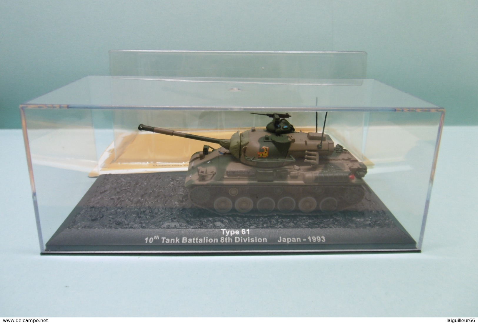 Altaya - CHAR TANK Japonais TYPE 61 10th Tank Battalion 8th Division Japan 1993 Neuf NBO 1/72 - Chars