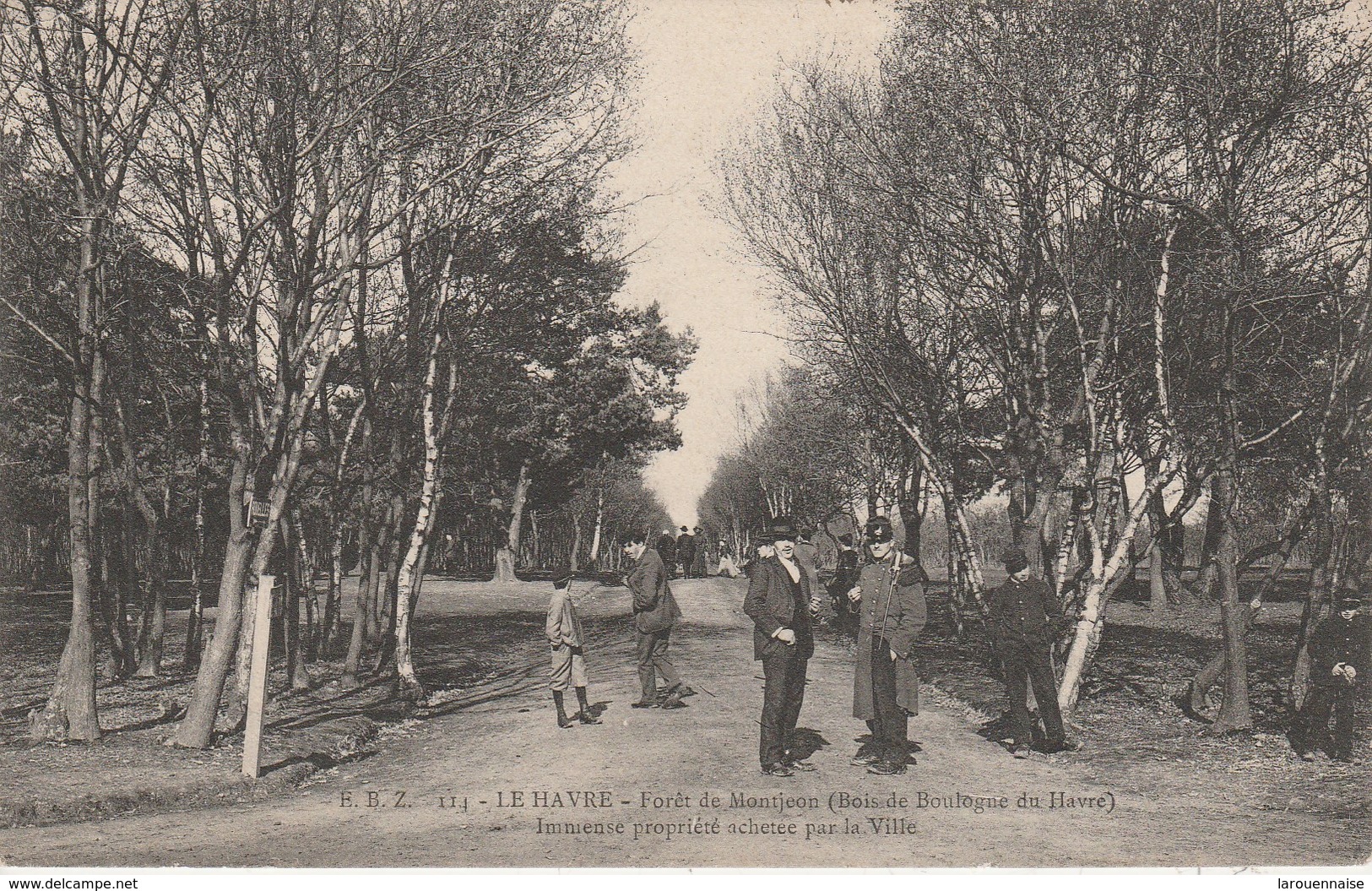 76 - LE HAVRE - Forêt De Montjeon (Bois De Boulogne Du Havre) Immense Propriété Achetée Par La Ville - Forêt De Montgeon