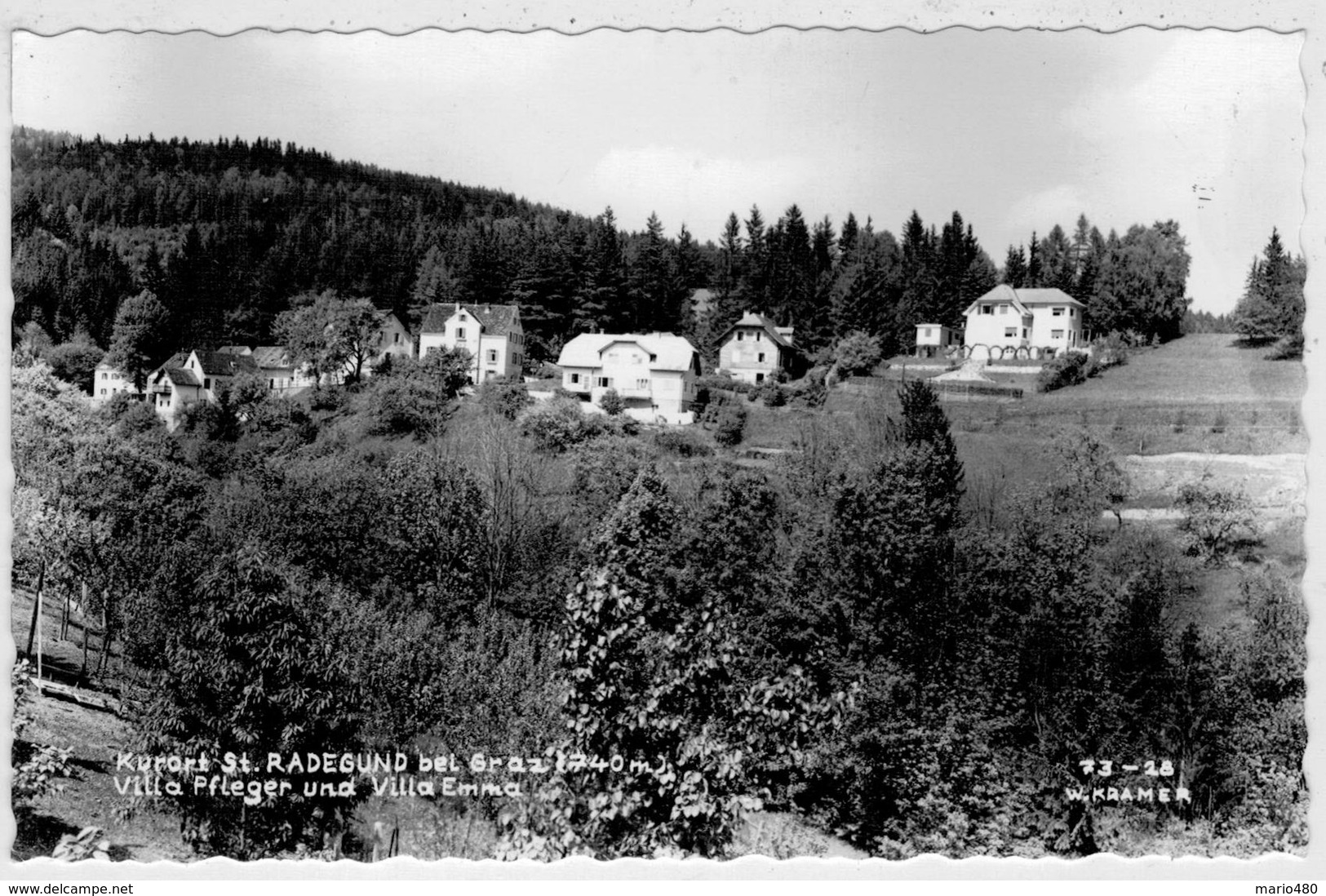 KURORT  ST.  RADEGUND  BEI  GRAZ    VILLA  PFLEGER  UND  VILLA  EMMA             (NUOVA) - St. Radegund