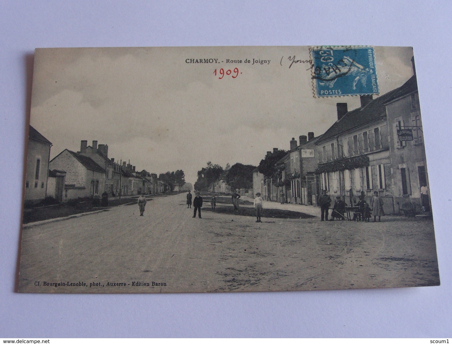 Charmoy - 1909 - Route De Joigny - Charmoy